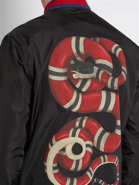 original gucci snake denimum jackets|gucci men's jacket.